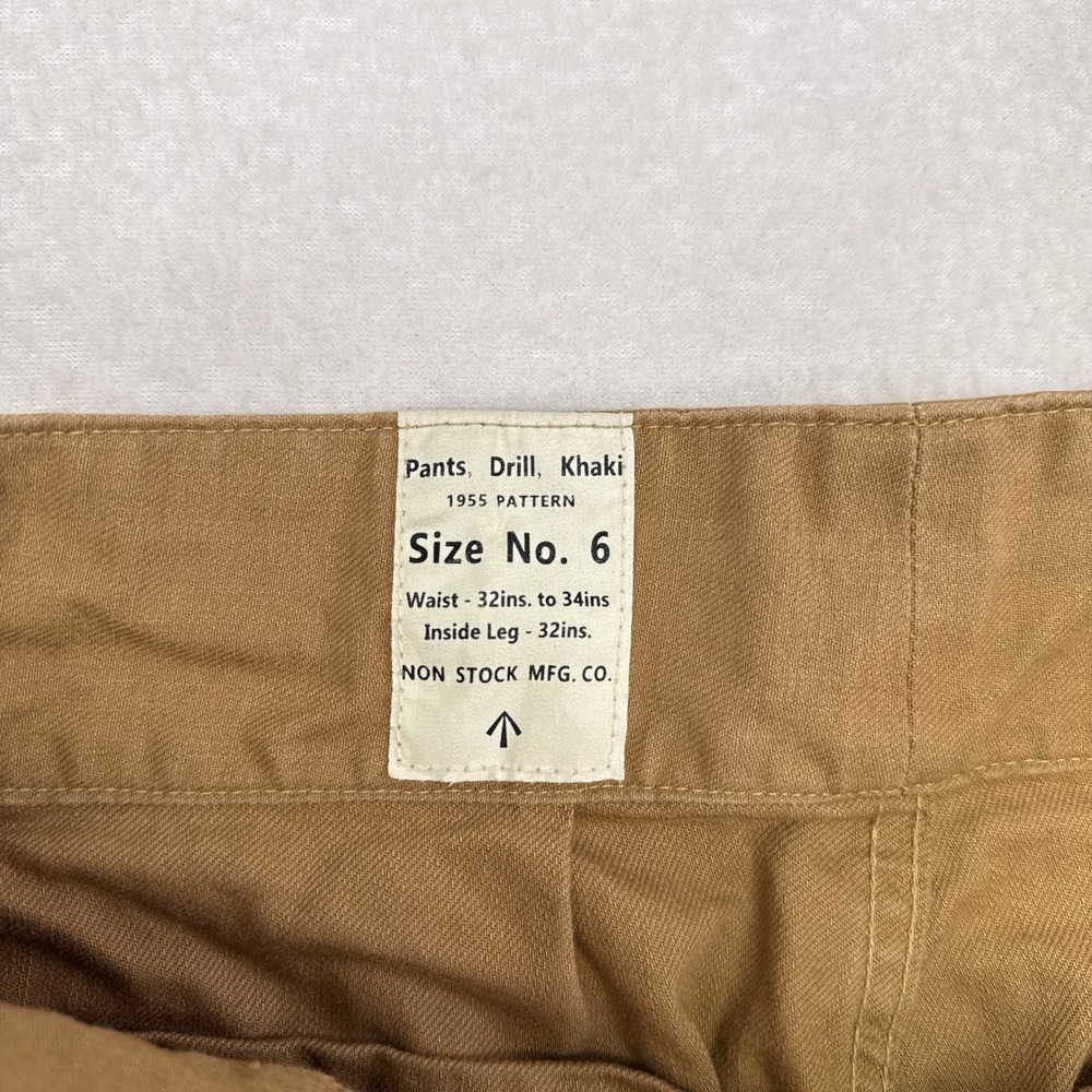 Vintage Non Stock Mfg. Co British Army Gurkha Shorts Size 32 Khaki UK Military - Picture 5 of 7